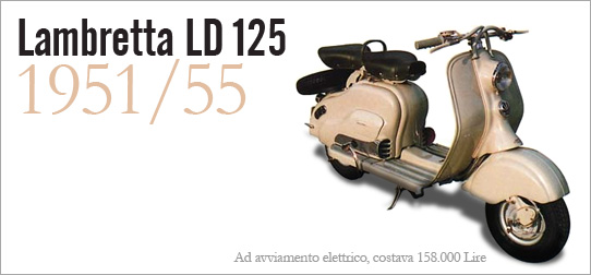 Lambretta LD 125 - 1951, 1955