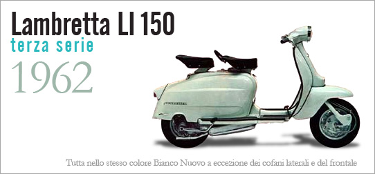 Lambretta LI 150 terza serie 1962